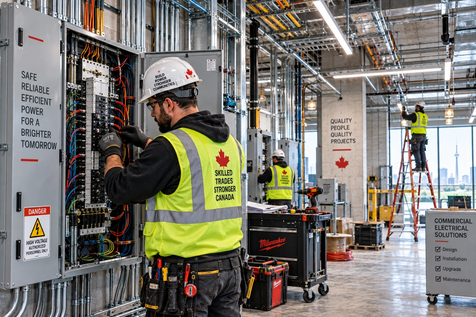 Professional electrical renovation for residential and commercial properties