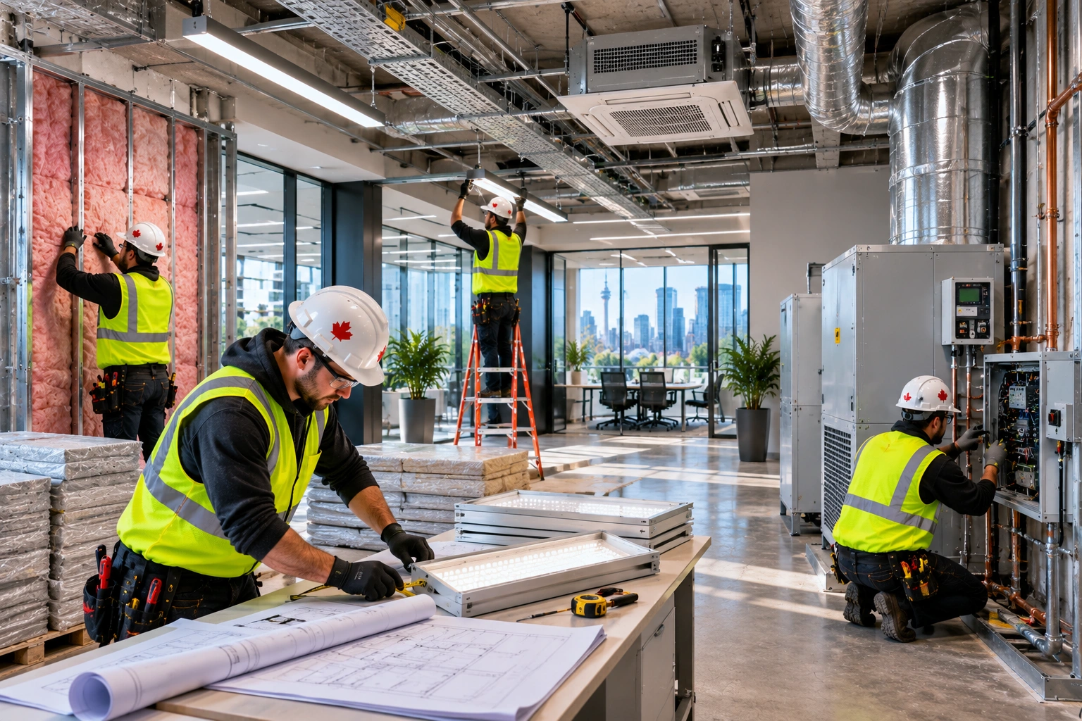 Professional energy-efficient building renovation services