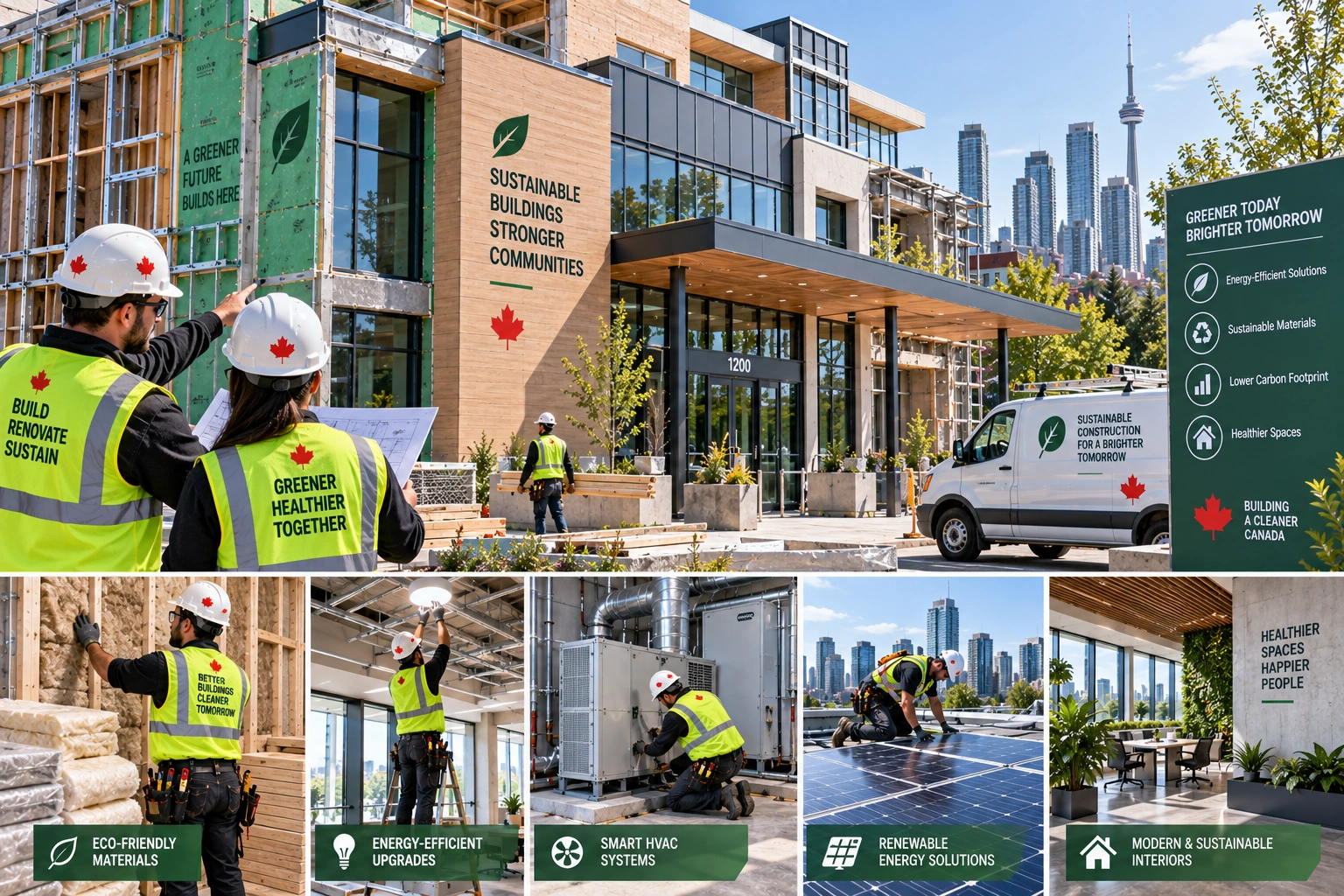 Professional green building renovation for sustainable properties