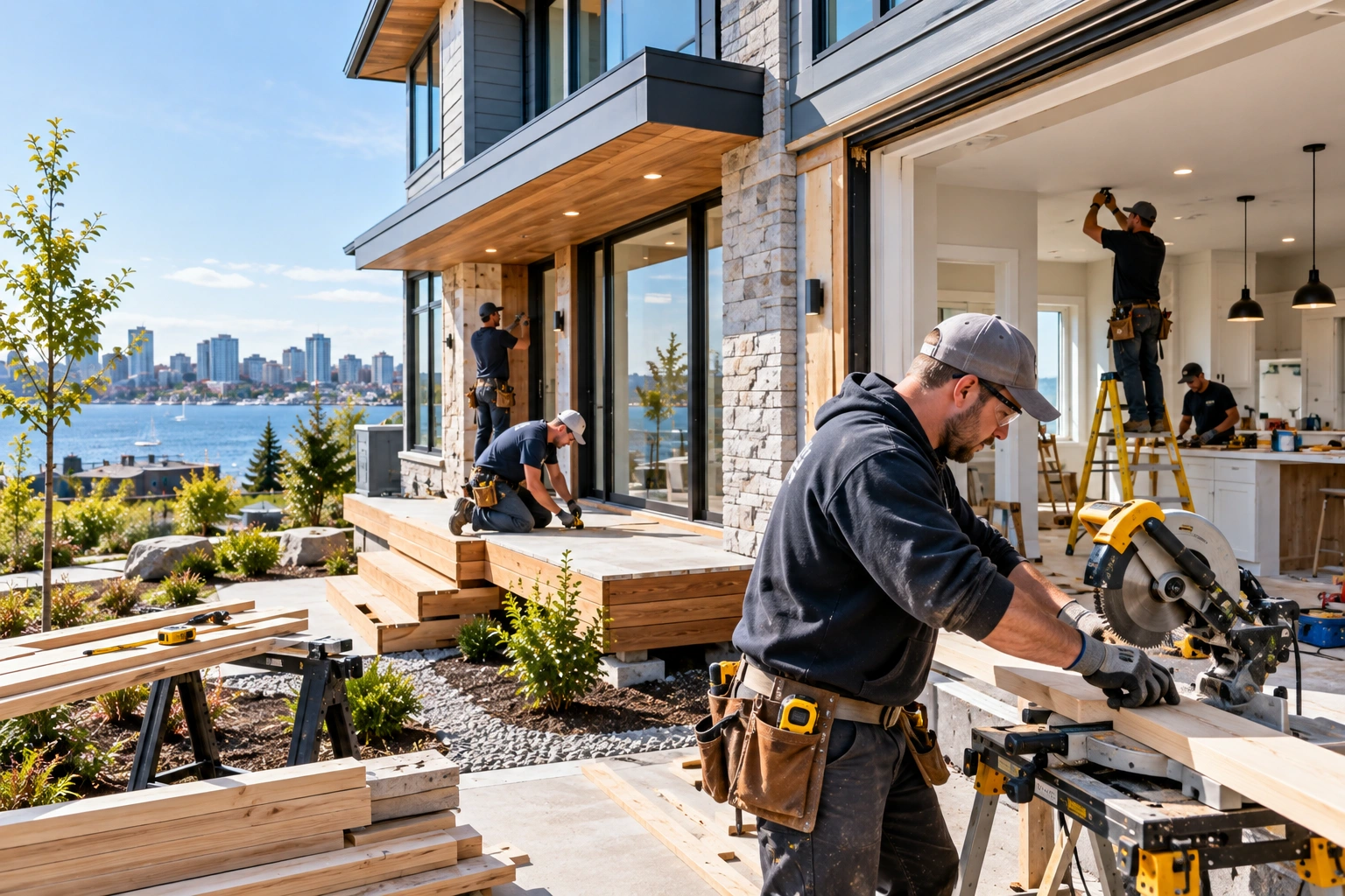 Professional best home renovation services in Halifax renovation project