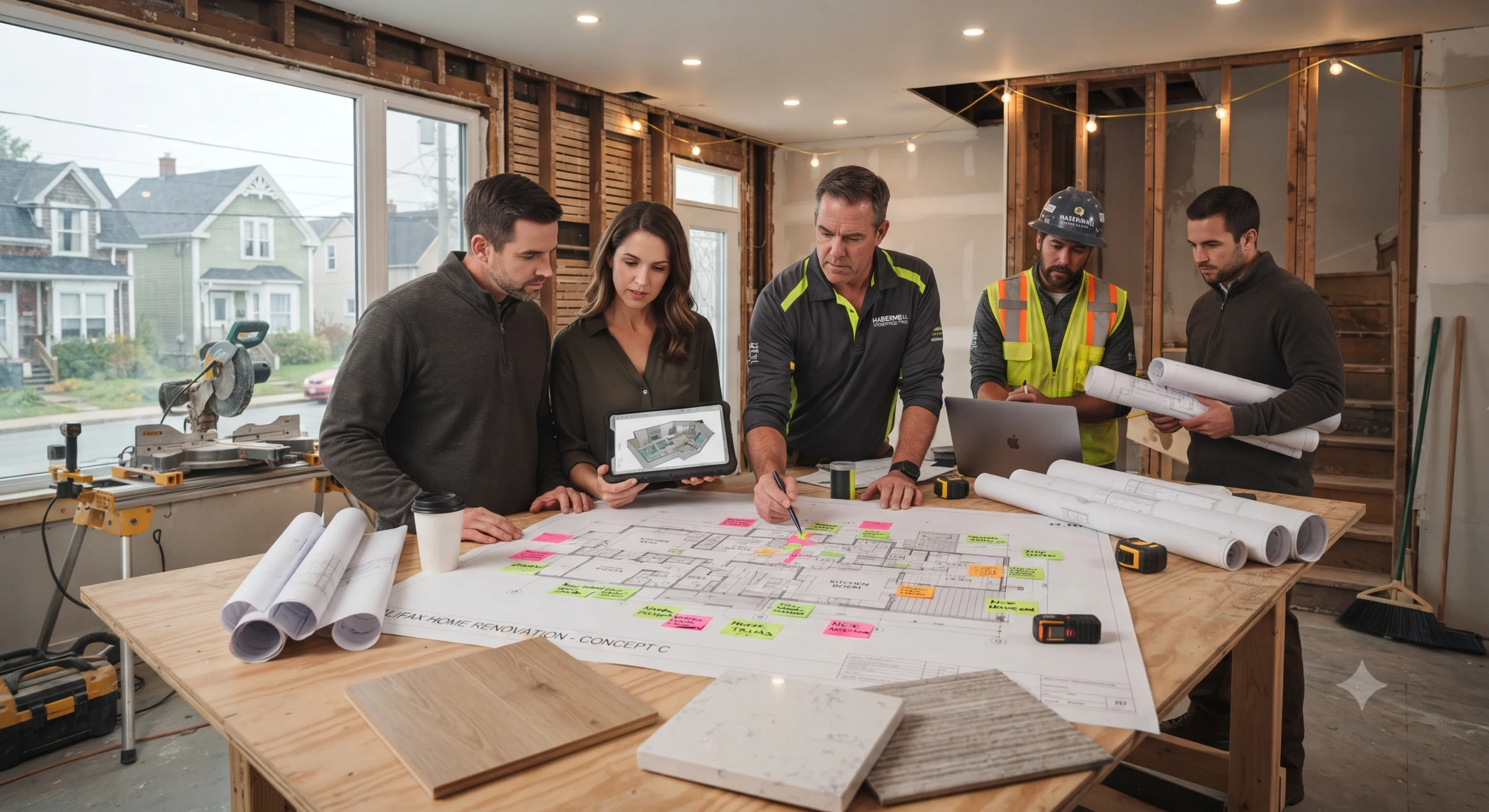 Professional best home renovation services in Halifax renovation project
