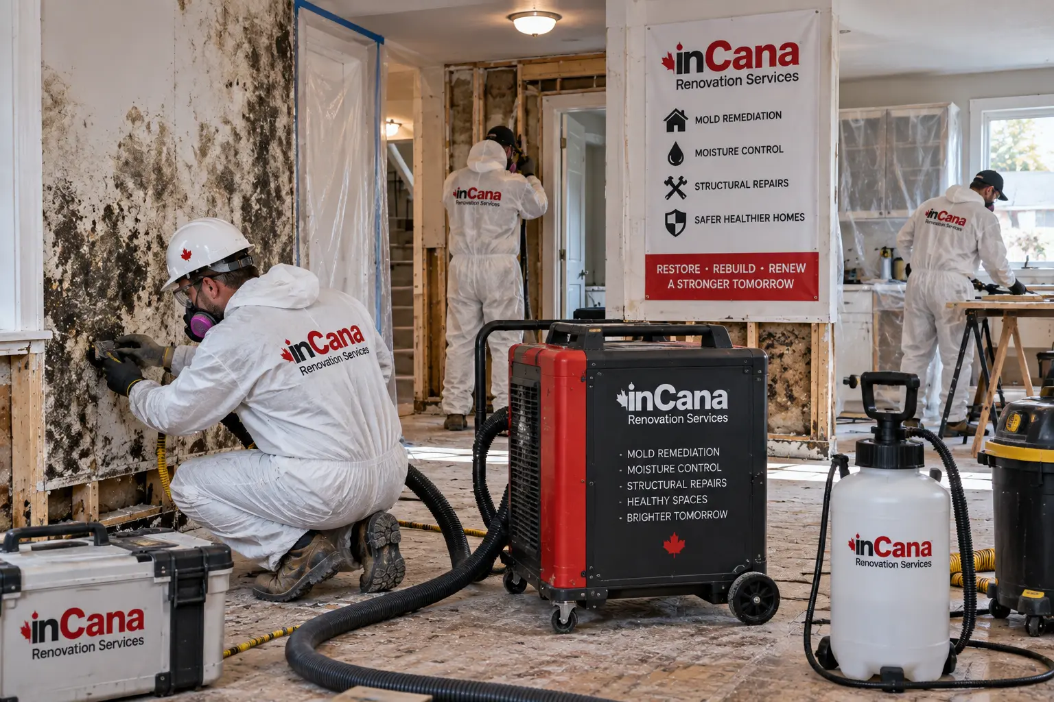 Professional mold remediation and property restoration
