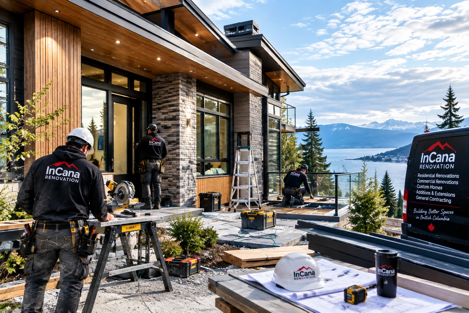 Professional home and commercial renovation services in British Columbia