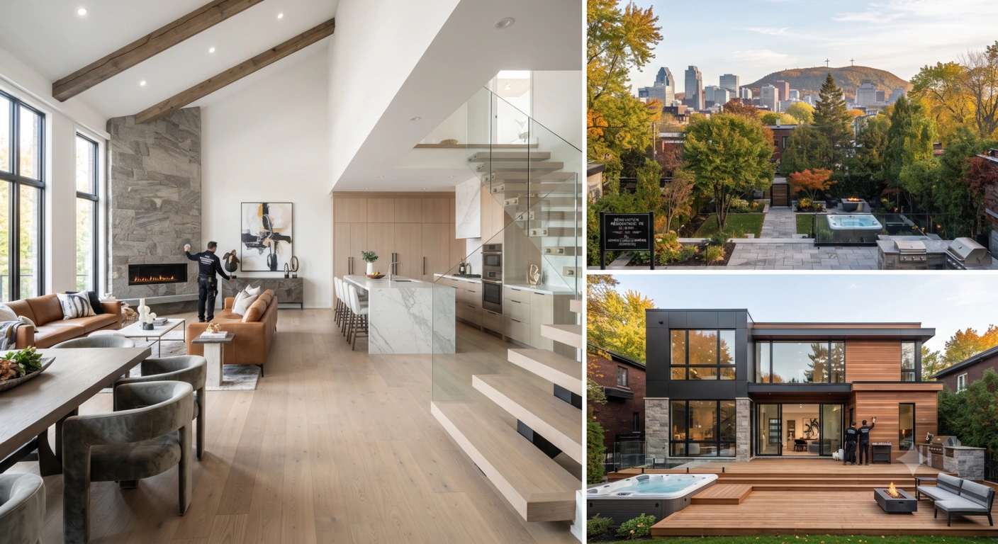 Services professionnels de rénovation résidentielle à Montréal