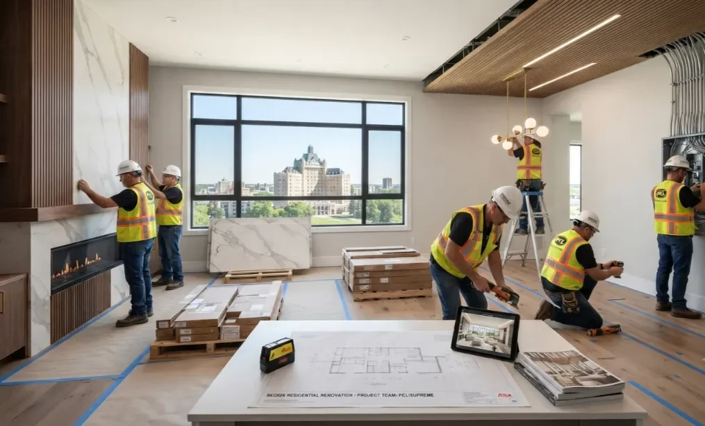 Professional home and commercial renovation services in Saskatoon