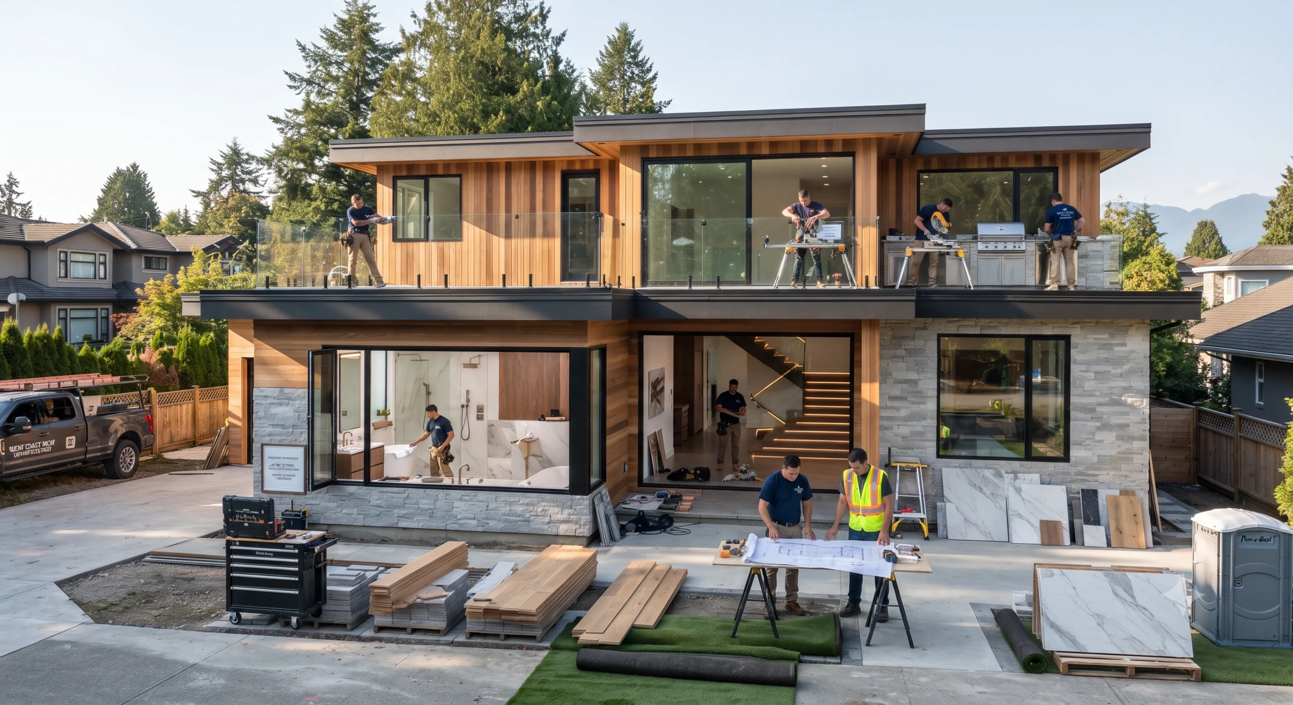 Residential and commercial renovation services in Surrey