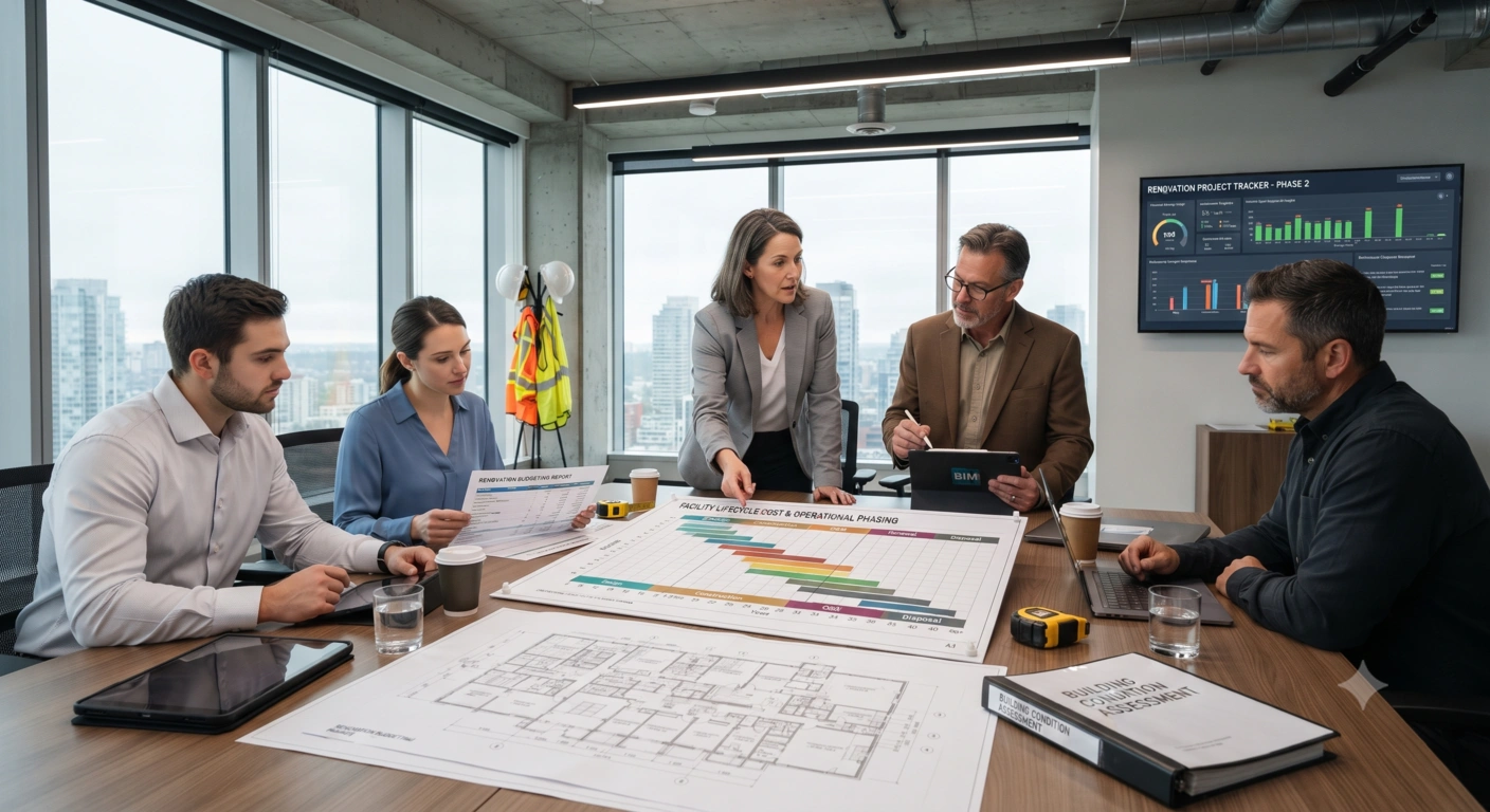 Building capital investment planning and budgeting