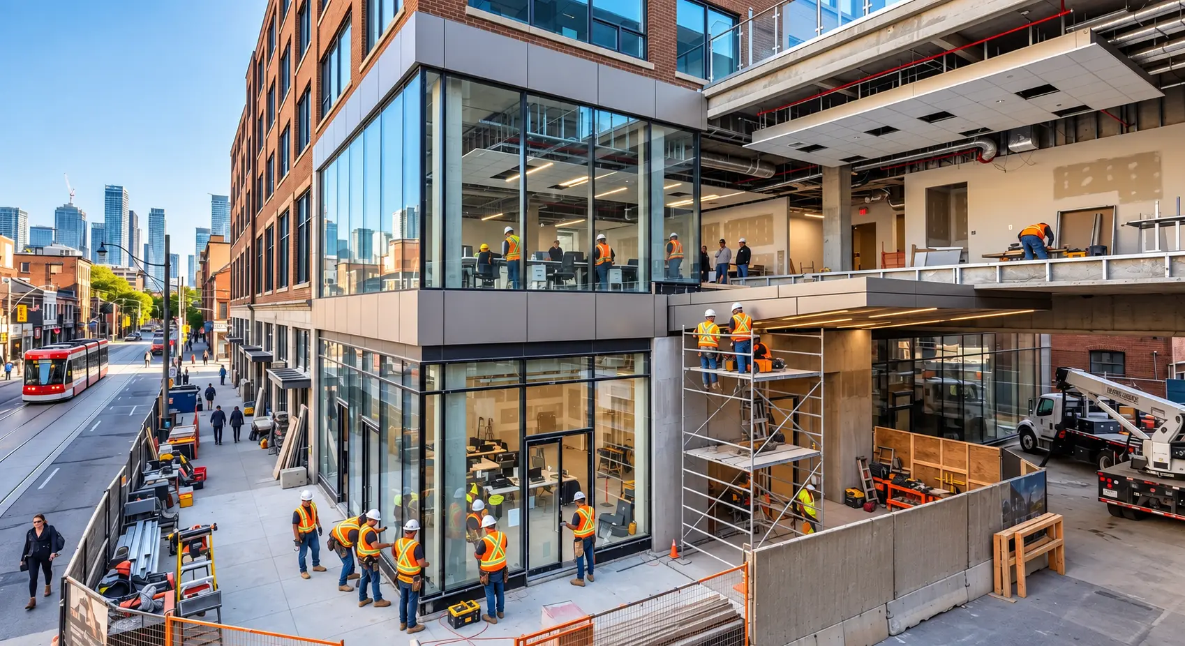 Commercial building renovation in Newfoundland and Labrador