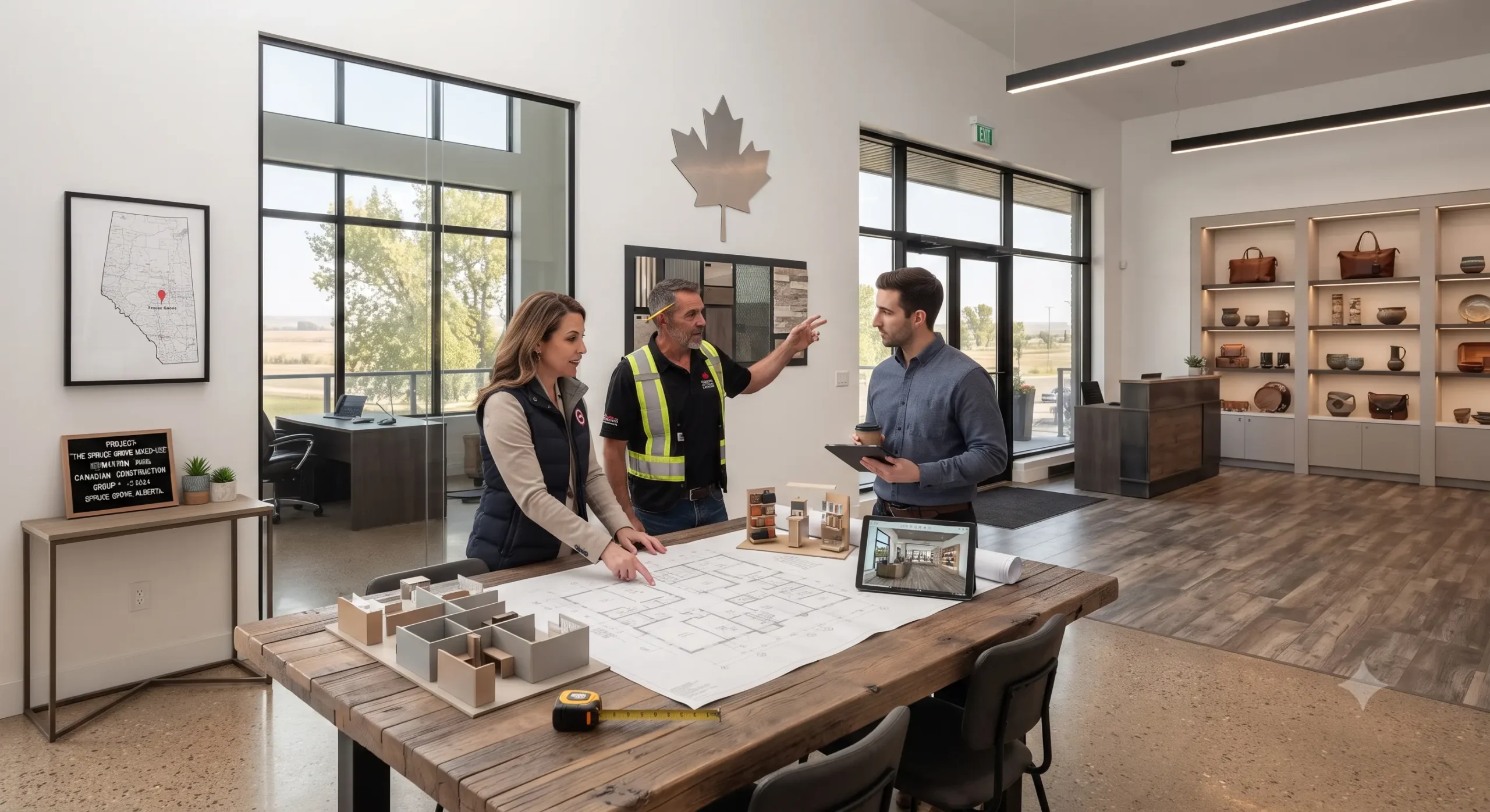 Commercial renovation contractors in Spruce Grove