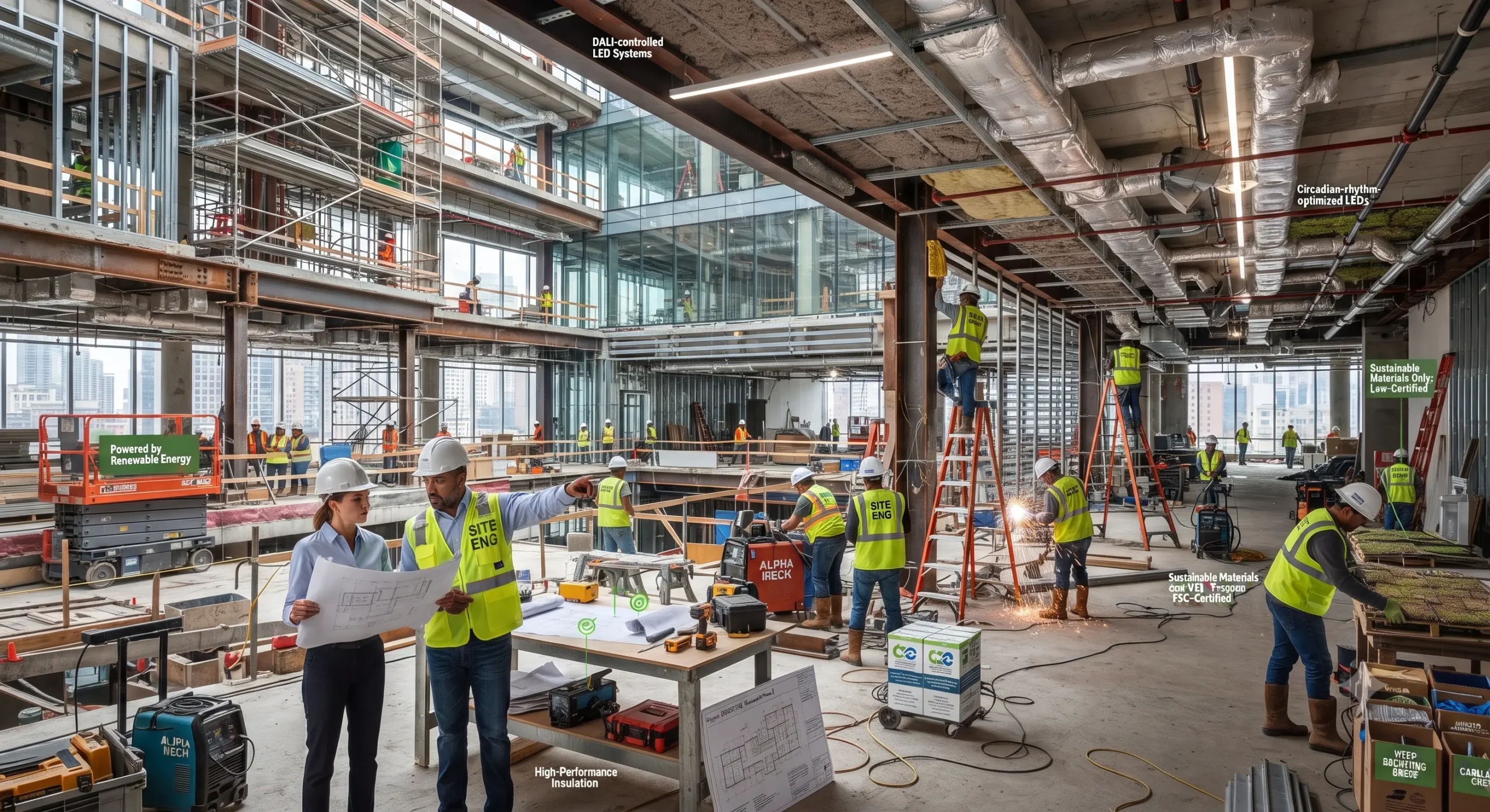 Energy-efficient renovation improving building performance