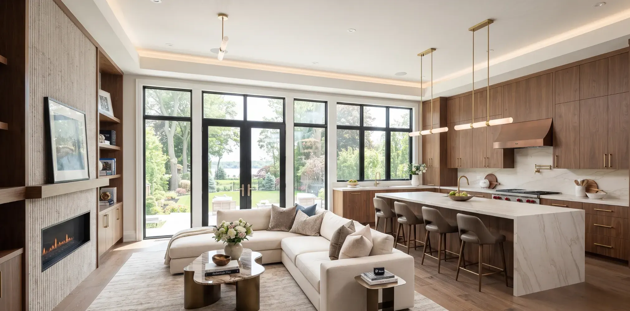 Luxury home remodeling project in Pickering