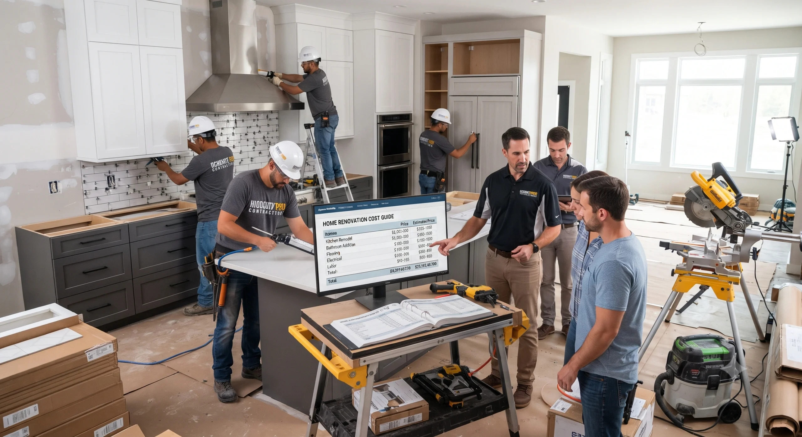 Professional home renovation cost guide renovation project