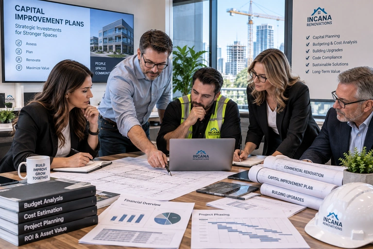 Capital planning services for renovation projects