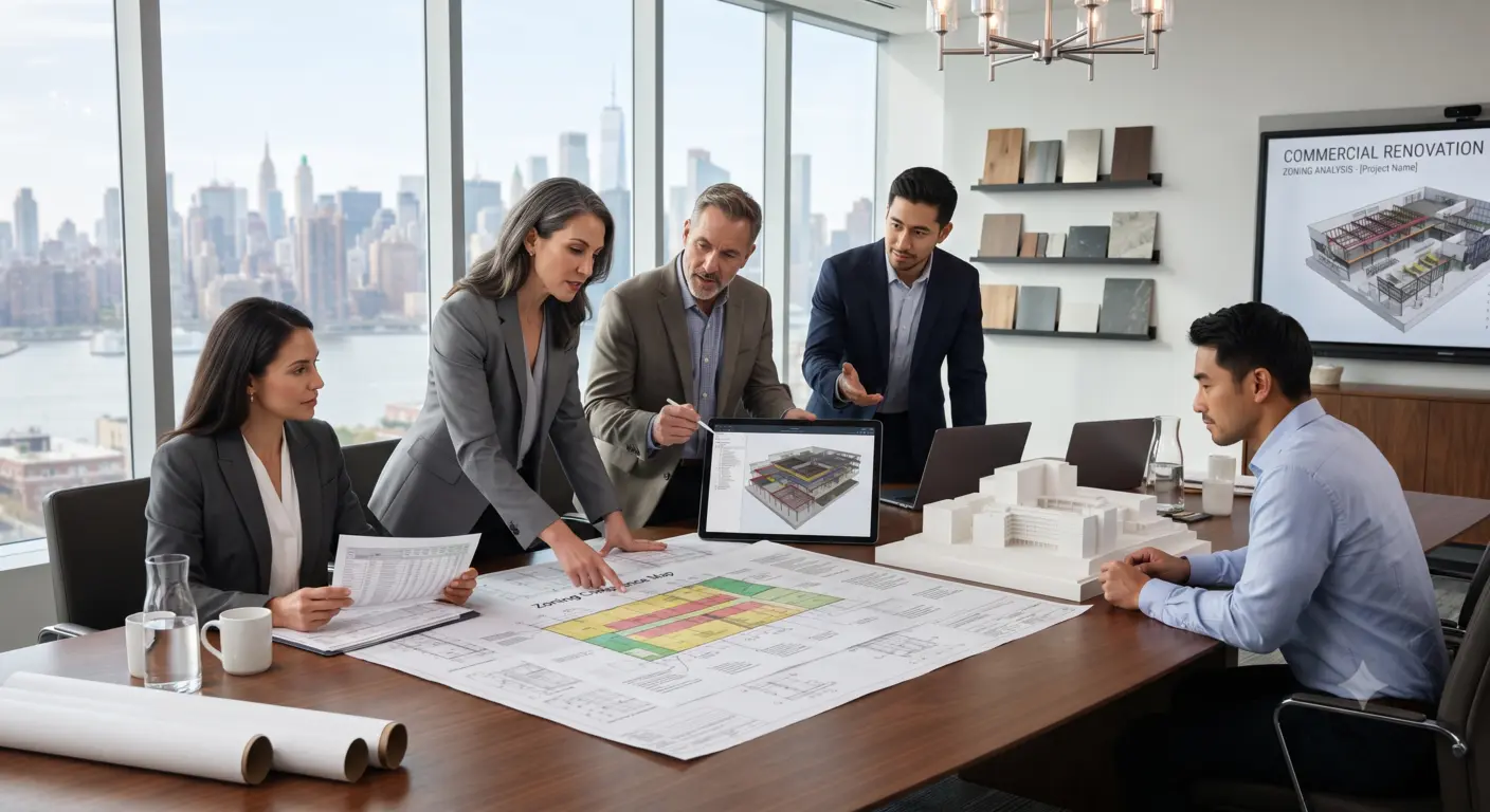 Project zoning compliance and renovation planning