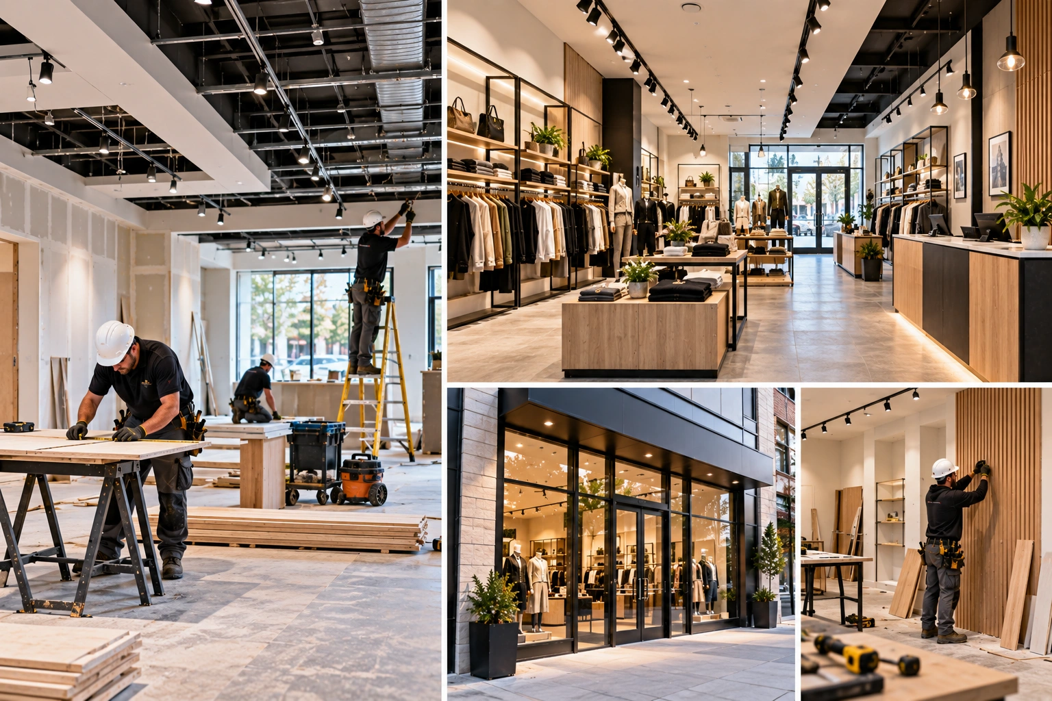 Professional retail store renovations project