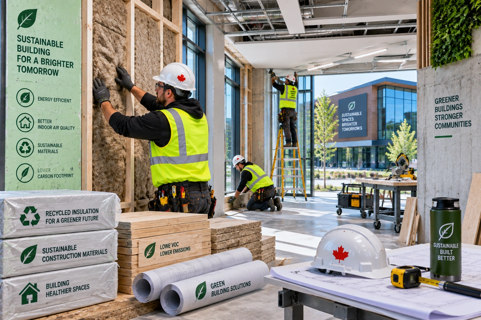 Eco-friendly building renovation with sustainable construction methods